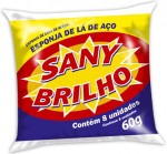 Esponja de lã de aço Sany Brilho - R$ 0,99